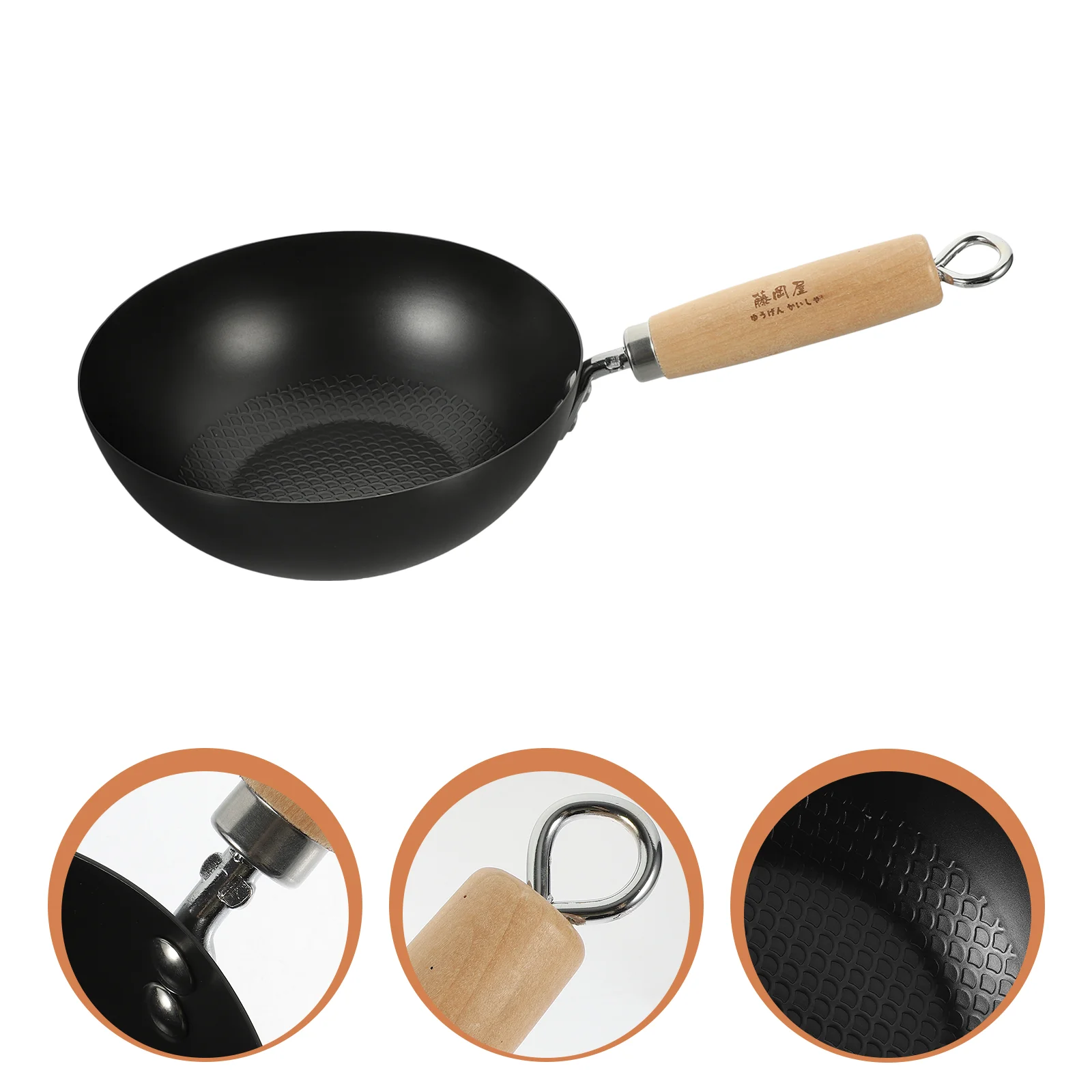 

Fry Pans Wok Stoves Kitchen Supply Cooking Pot Everyday Japanese Traditional Cookware Accessories Stir-fry Frying Induction Hob