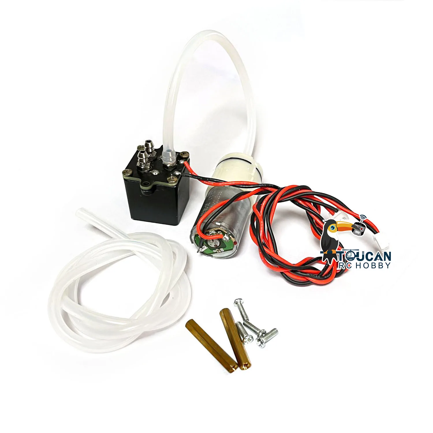 Металлический дымовой блок передач 6 В запасные части для Heng Long 1/16 RC Armored Tank 6.0S