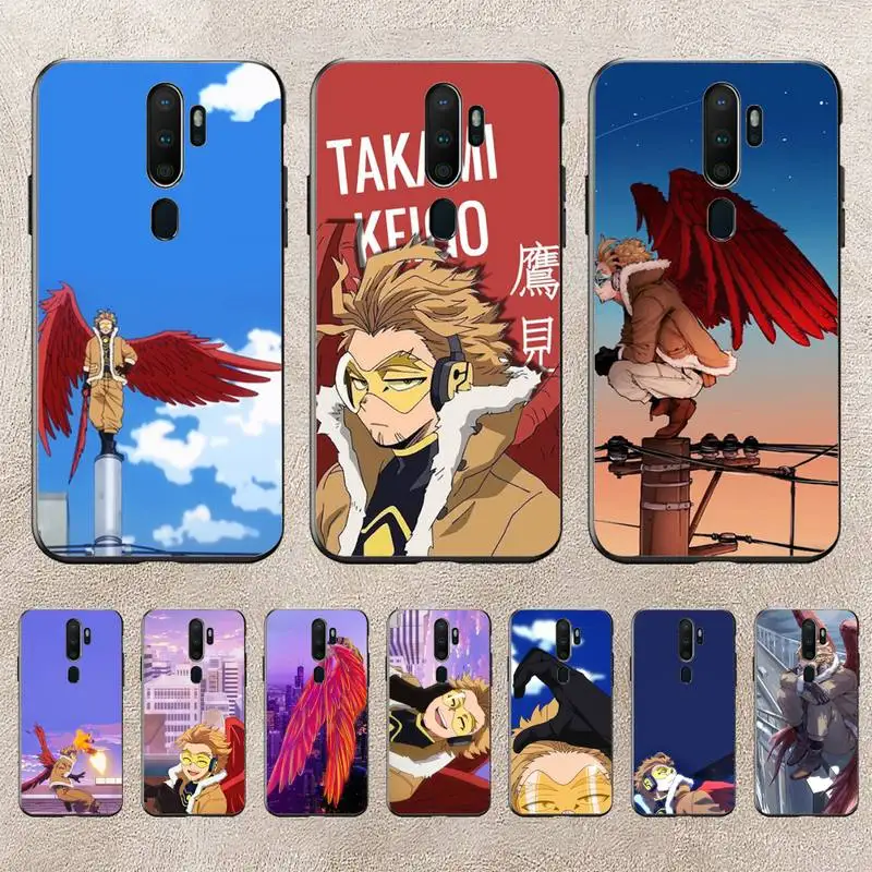 

Hawks Coat Anime My Hero Academia Phone Case For Redmi 9A 8A 6A Note 9 8 10 11S 8T Pro Max 9 K20 K30 K40 Pro PocoF3 Note11 5G