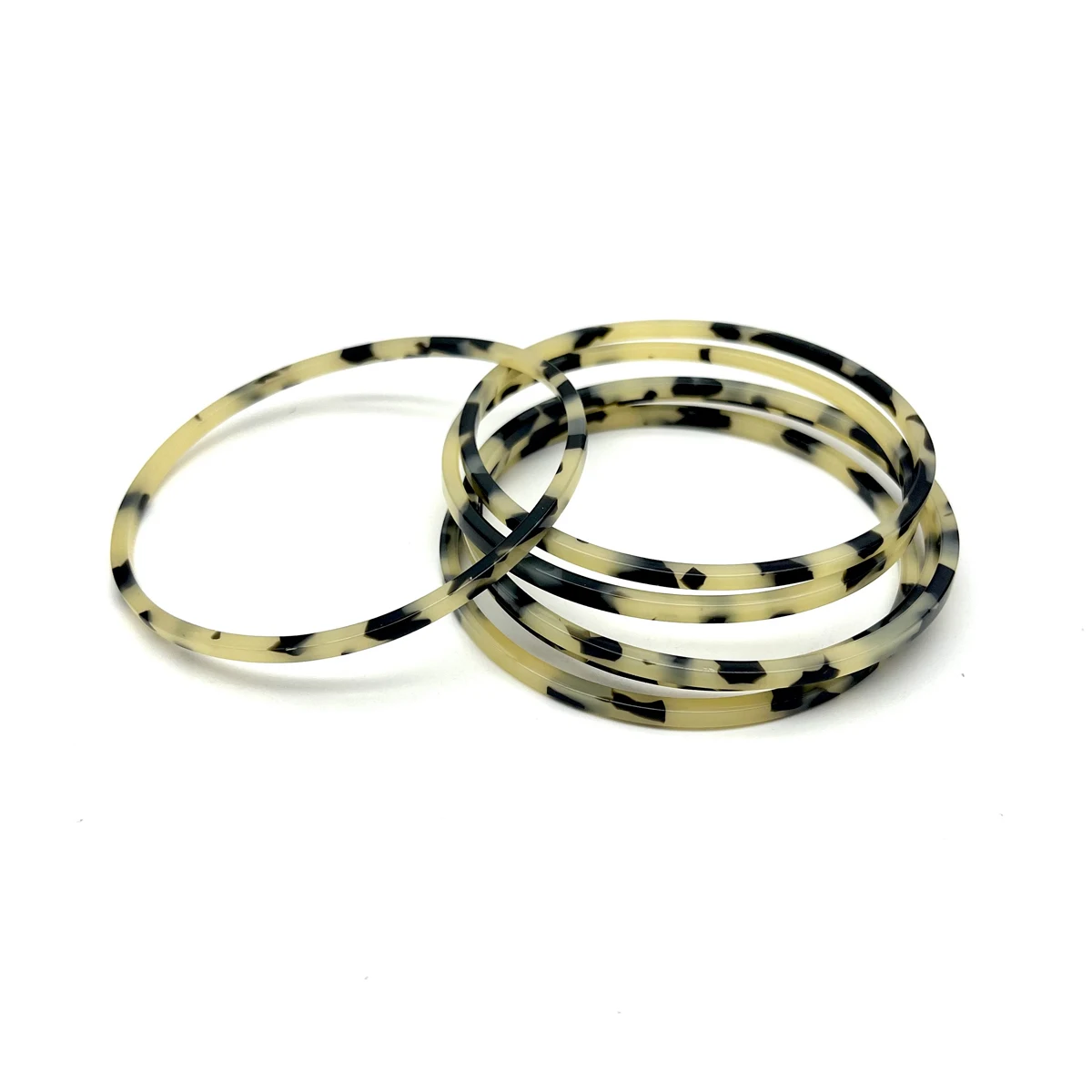 3 шт./компл. белый черный браслет из искусственной черепахи набор браслетов для