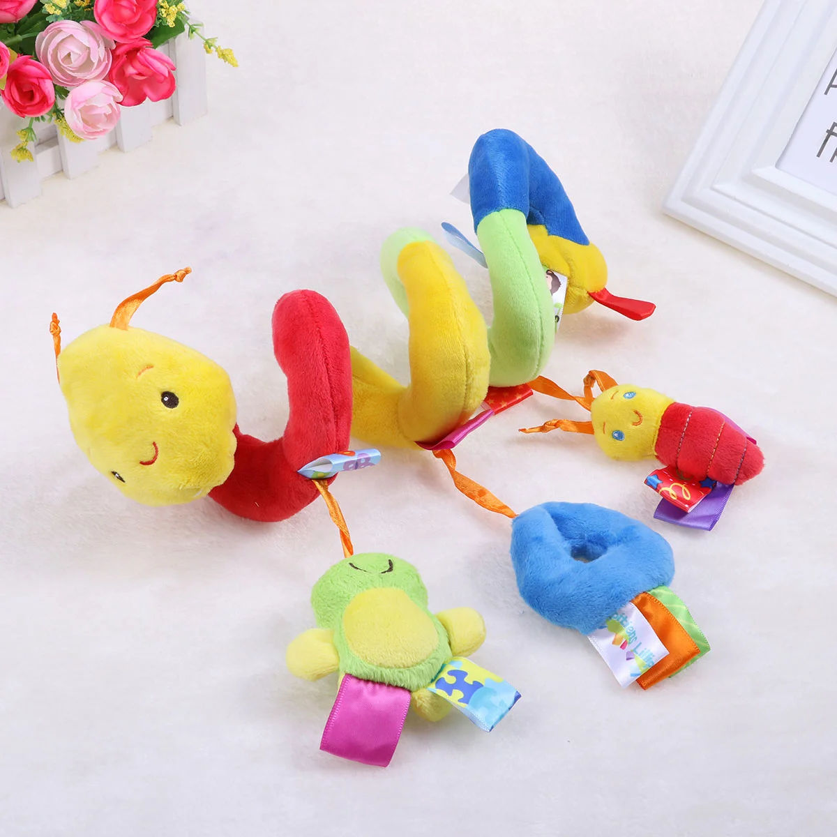 

Toy Toys Baby Stroller Hanging Crib Car Spiralpram Cot Bellringingbabies Infant Months Multifunctional Carseat6 Activity Set