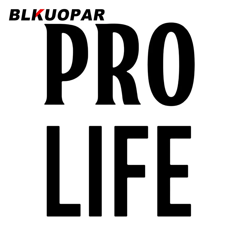 

Автомобильная наклейка BLKUOPAR Pro Life, водонепроницаемая Солнцезащитная наклейка для ветрового стекла, мотоцикла, холодильника, окон, автомоби...