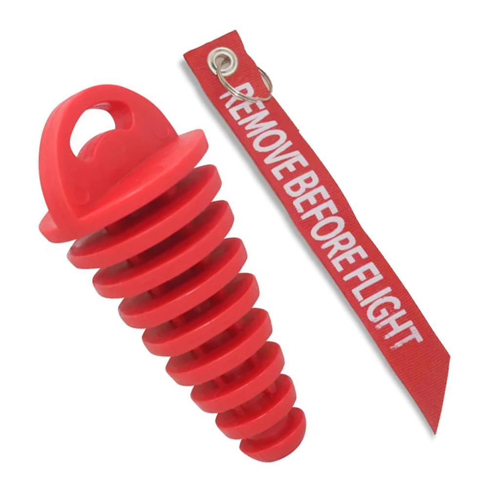 

Новый ограничитель выхлопной трубы, выдувная заглушка, глушитель, водонепроницаемая пробка для мытья, силиконовый брелок для внедорожного мотоцикла