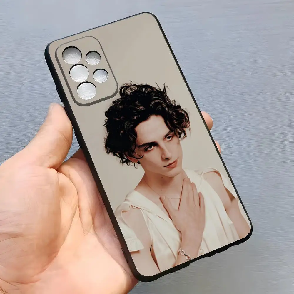 Фото Чехол для телефона T-Timothée H-Hal Chalamet для Samsung S26 S25 Edge S24 S23 S22 S21 S20 Ultra Plus Fe Galaxy A37 A17 A57 №5