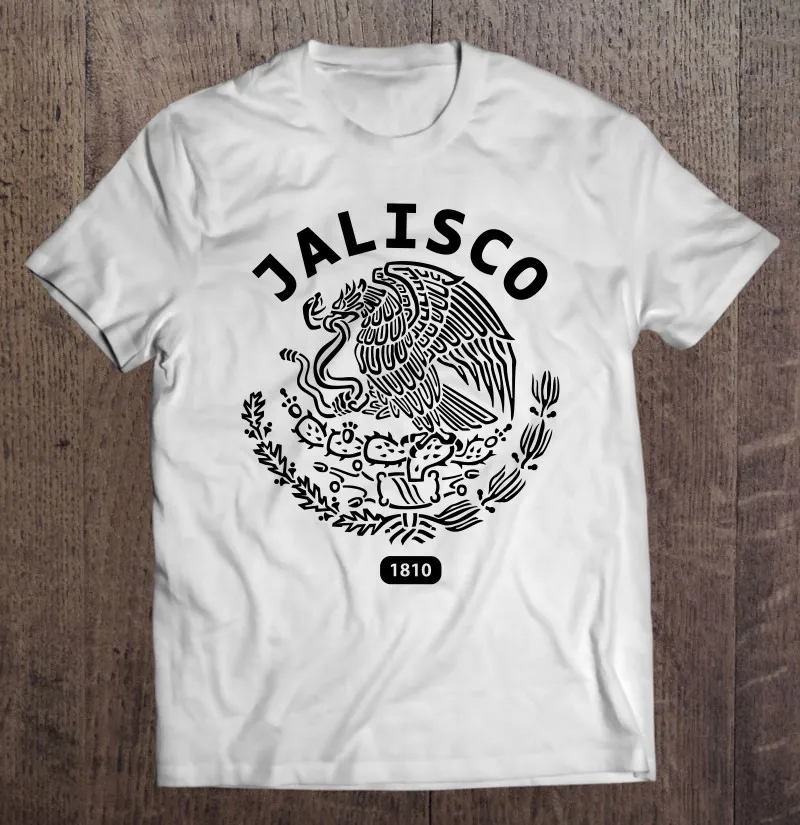 

Jalisco Мексика 1810 Ver2 футболка оверсайз футболка Эстетическая одежда футболки оверсайз футболки для тренажерного зала футболка для мужчин фут...