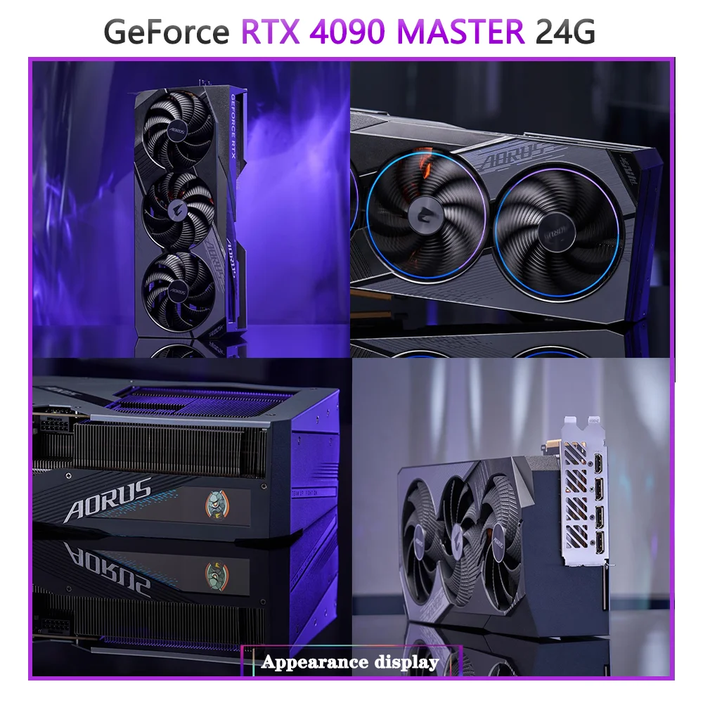 Рисунок 3 - Видеокарта AORUS GeForce RTX 4090 MASTER 24G GDDR6X