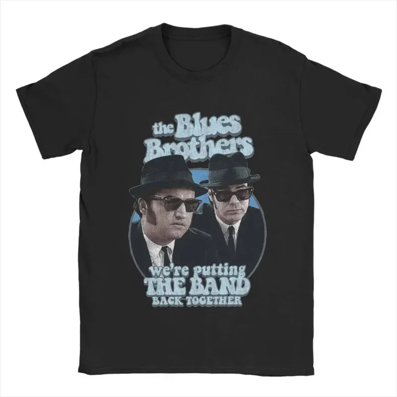 Футболка мужская с коротким рукавом и круглым вырезом из хлопка