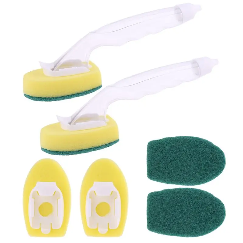 

Портативная сверхпрочная губка для посуды для кухонной раковины, щетка для чистки посуды