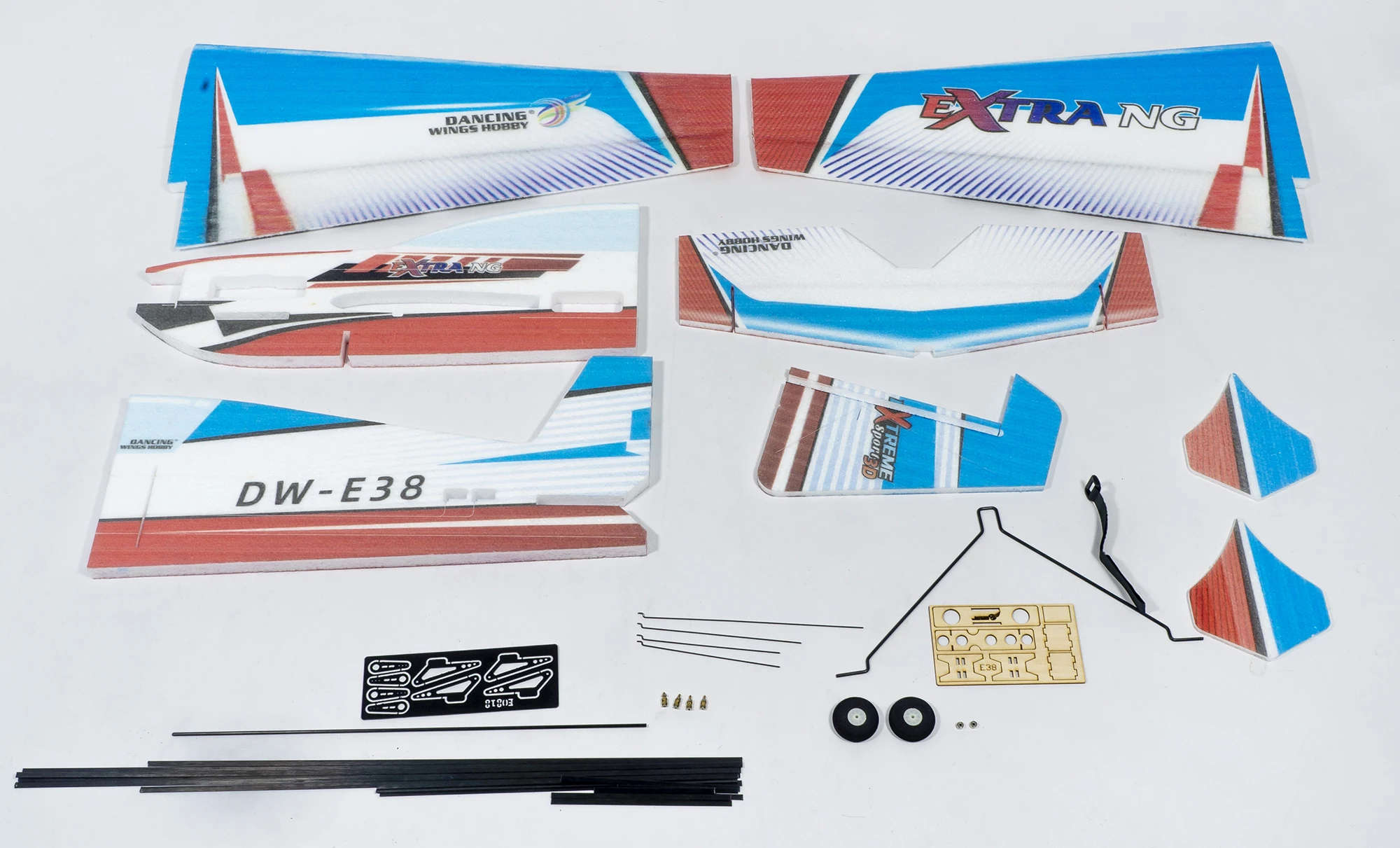 DW Hobby 1200 мм размах крыльев Extra-NG EPP комплект самолета 3D Sport RC самолет MO2817 900KV комплект двигателя пенопластовый самолет модель E38 (art.: 3920d2ed62c01) - 3920d2ed62c01