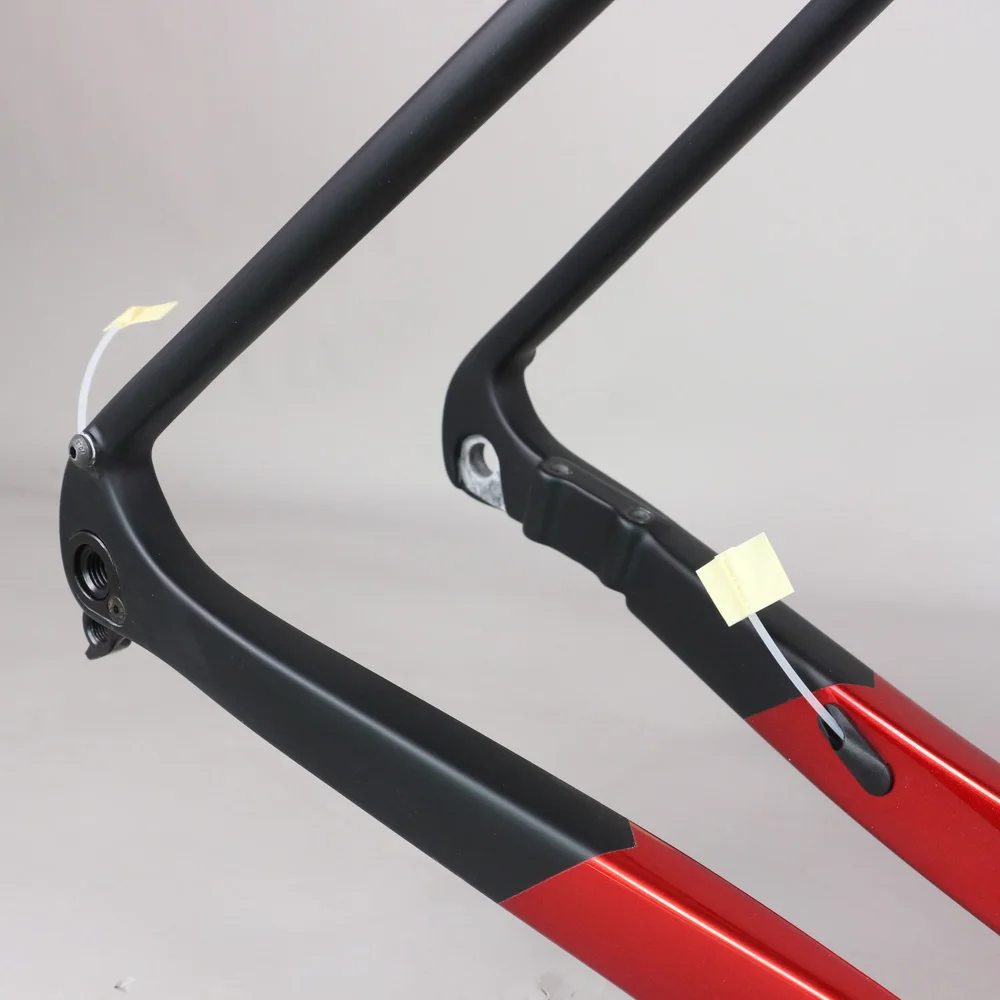 Полный скрытый трос дисковый тормоз гравийная рама велосипеда GR044 металлическая