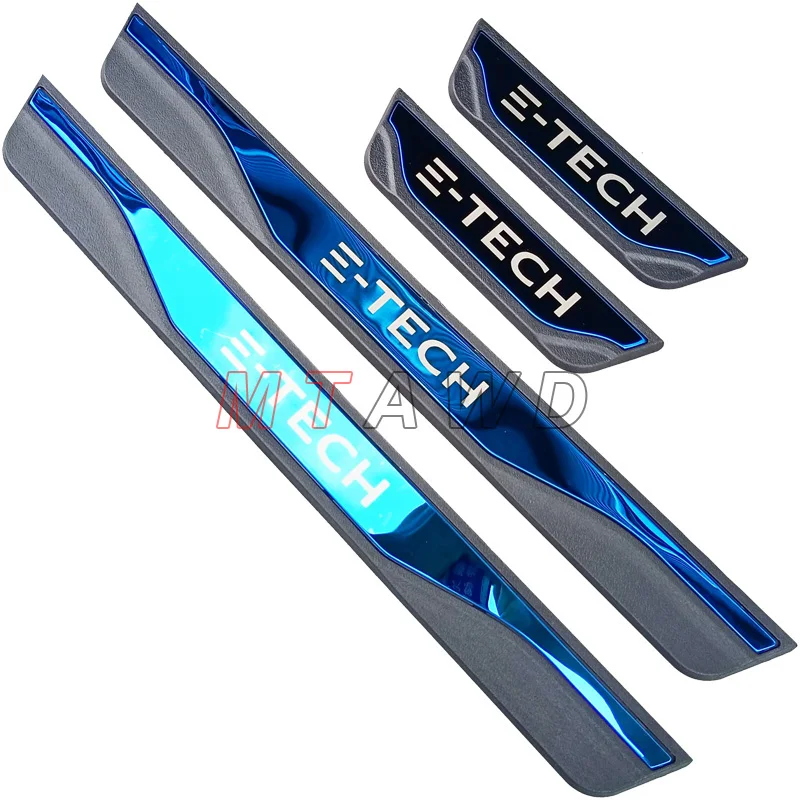 

Аксессуар для Nissan ARIYA EV E-TECH 2023 2024 нержавеющая хромированная Накладка на порог автомобиля защитная накладка на педаль тюнинг