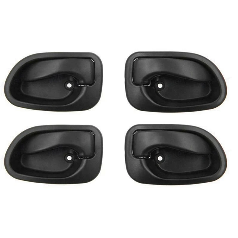 

4 Pcs Front Left Right Car Interior Door Handle For HYUNDAI ATOS 97-05 82610-22000 82620-22000