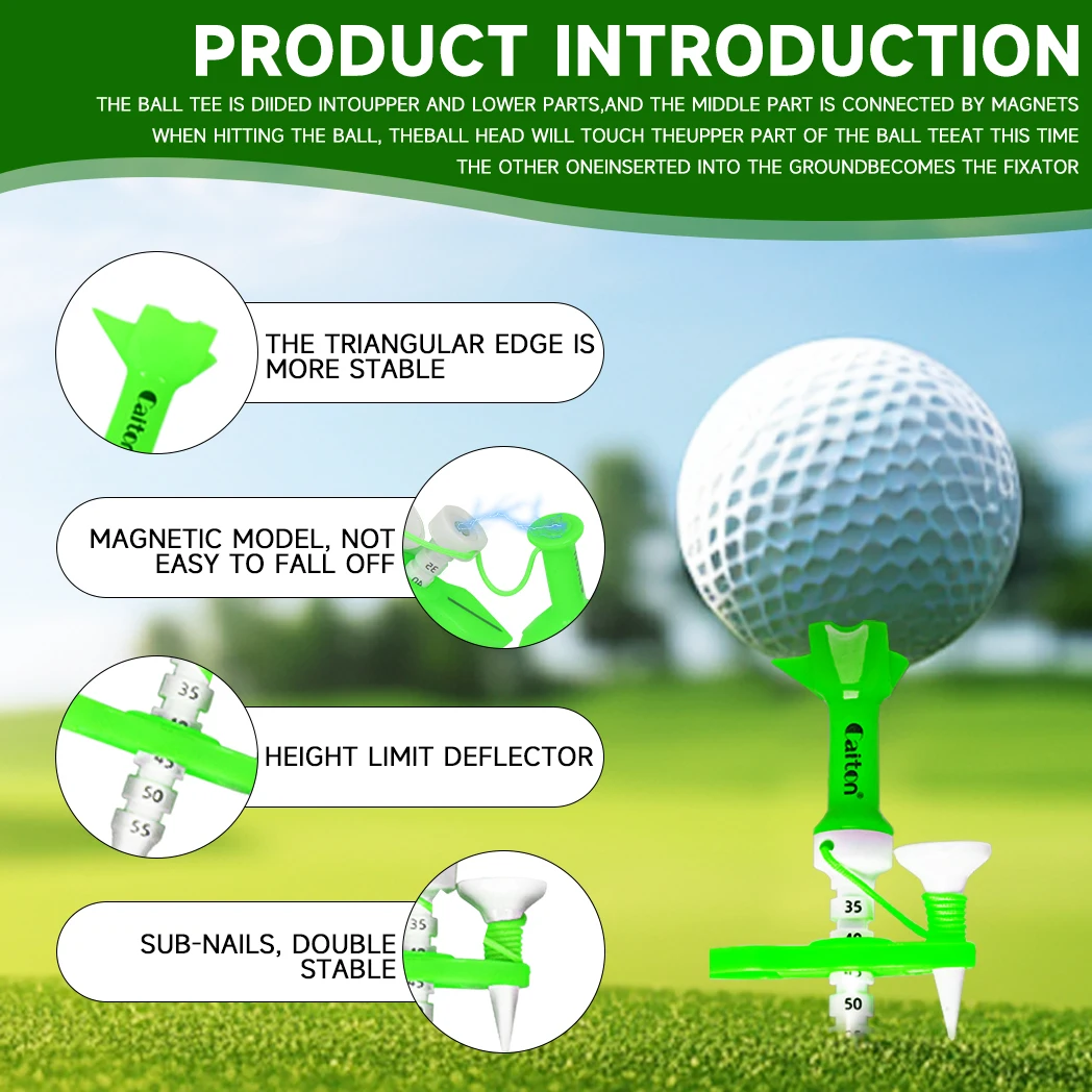 Магнитные Футболки Для Гольфа Caiton Многофункциональное Руководство С