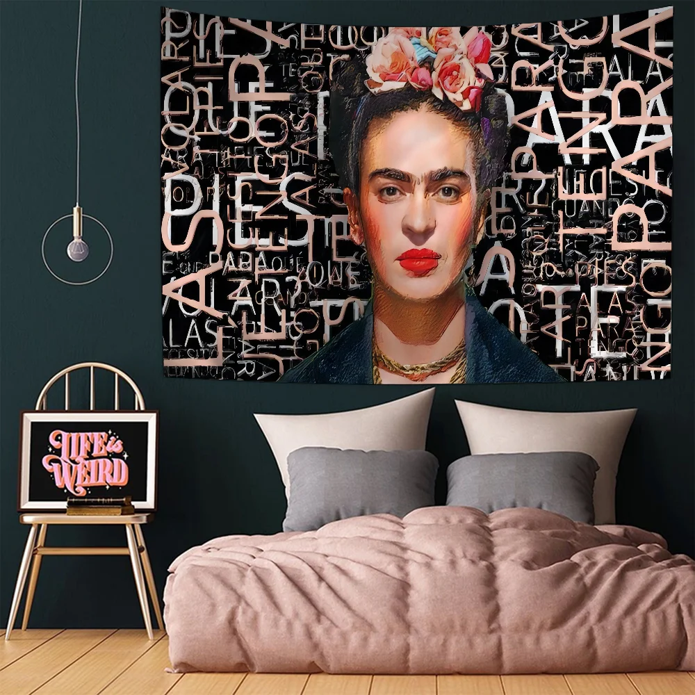 Мексиканский F-Fridas DIY настенный гобелен подвесной Таро хиппи настенные коврики Dorm