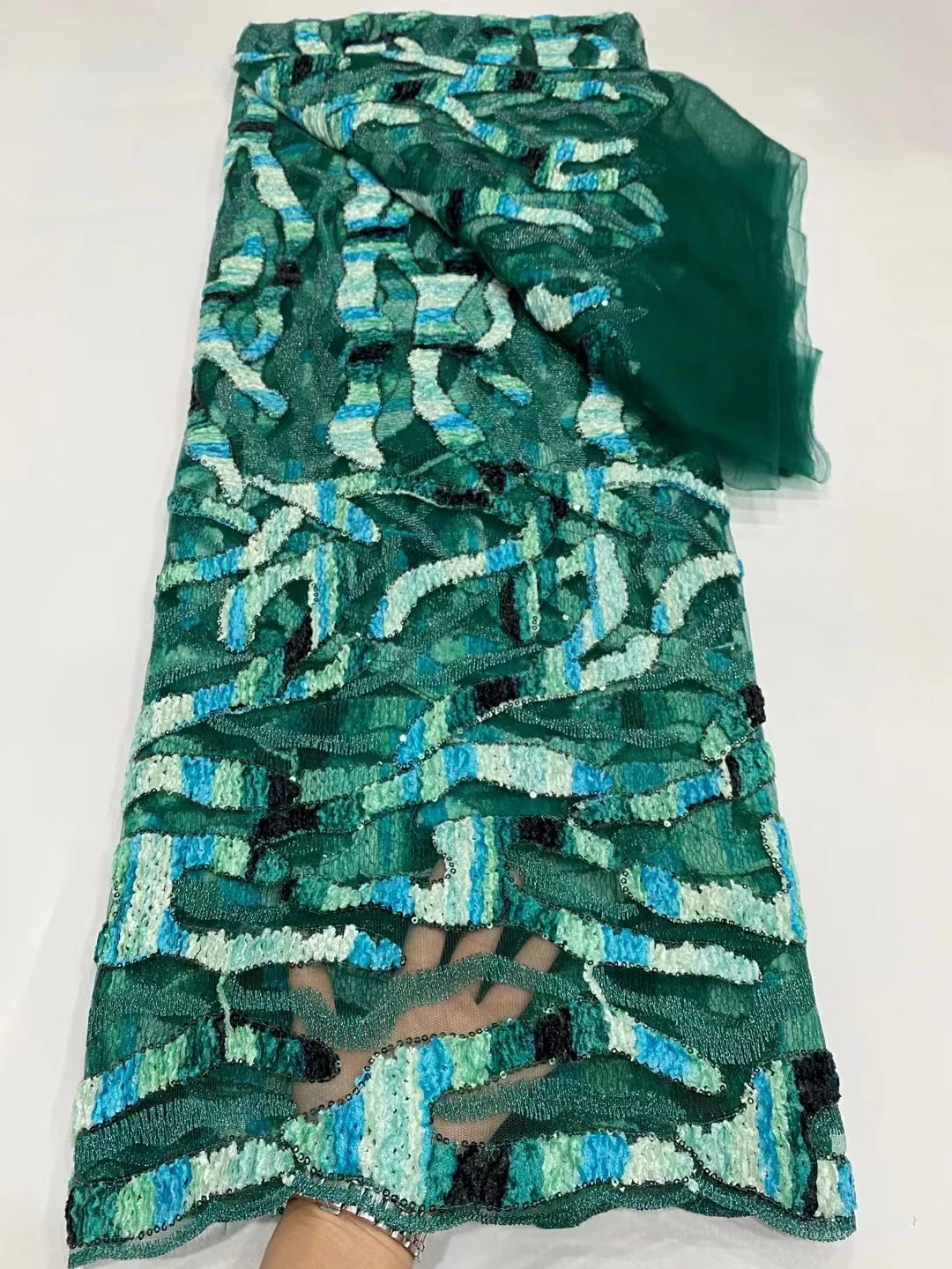 

NDPN92 винного цвета, африканская бархатная кружевная ткань с блестками, новинка 2022, модное вышитое французское Тюлевое кружево для вечерние него/свадебного платья