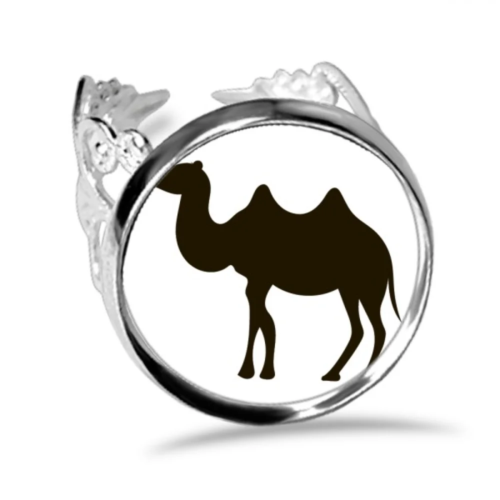 

Black Camel Cute Animal Portrayal Ring Adjustable Love Wedding Engagement
