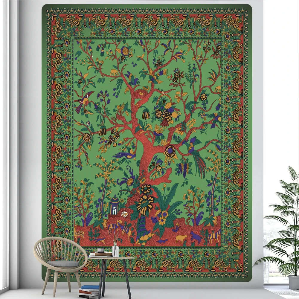 Таро психоделическая сцена домашний декор гобелен Хиппи Мандала настенный