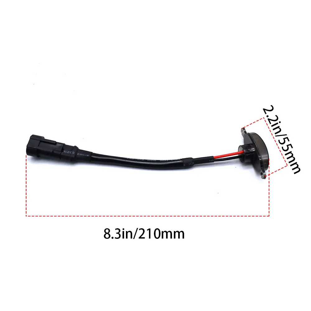 4 шт. дымчатые линзы в стиле Raptor янтарные светодиодные передние фары на решетке