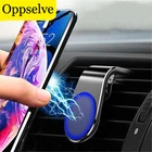 Магнитный автомобильный держатель Oppselve для Redmi 4X Note 5 Pro с креплением на вентиляционное отверстие для телефона в автомобиле Магнитная подставка для iPhone X XS 7