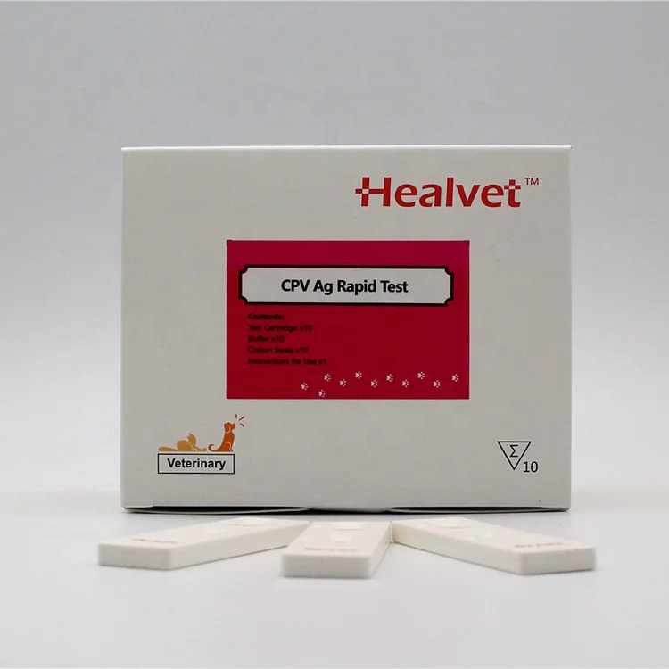 Фото Набор реагентов Healvet Canine CPV Care Kit для выявления парвовируса у собак (вспомогательные тест-полоски) для ветеринарного использования №4
