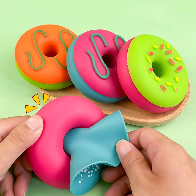 Kawaii креативная Новинка Пончик десерт пинч пальцы детские игрушки уникальные