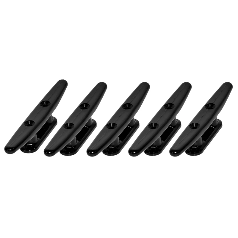 

Boat Cleat Nylon Boat Cleat Open Base Boat Cleat for Boats Canoe Pontoon Yacht Kayak Boat ​Docks Nautical Decor 5 PCS