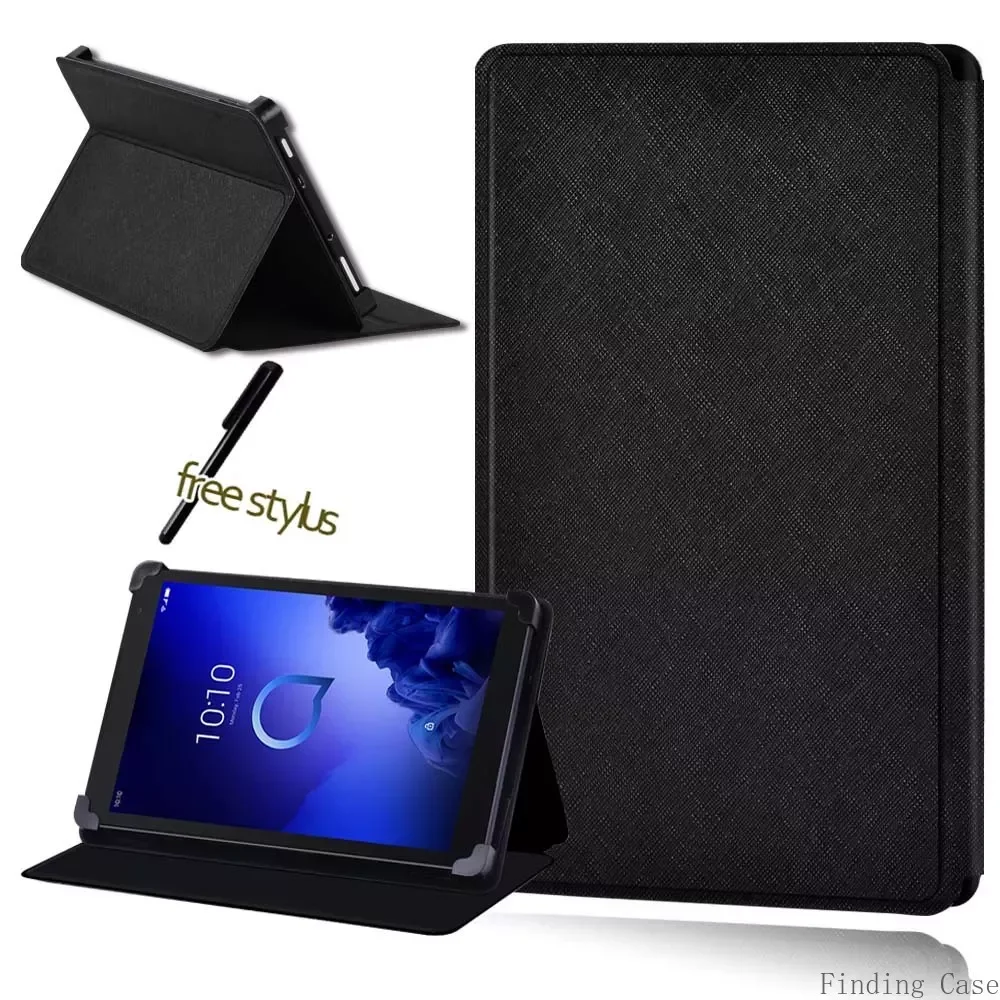 Case for alcatel 1T 10 / 1T 7/ 3T 8 10 / A3 10  Drop resistance Stand Tablet Protective Cover Case +stylus