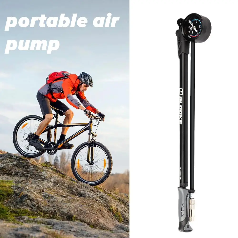 

Bicycle High-pressure Inflator Front Fork Rear Bladder Absorber Gauge Inflation 300psi Tire Shock Pressure With Cylinder I0G3