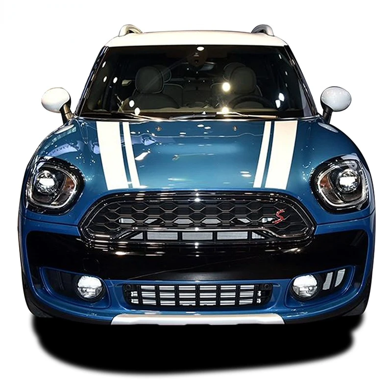 

Car Accessories Door Side Stripes Sticker Hood Engine Cover Decal For MINI Cooper Countryman F60 Clubman F54 JCW 2015-2018