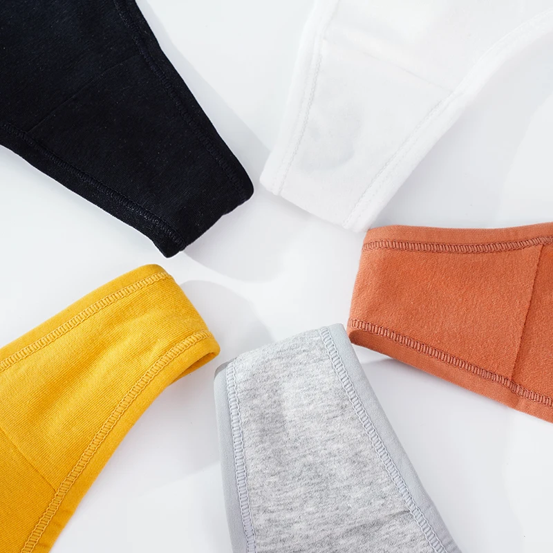 Женские хлопковые трусы-стринги