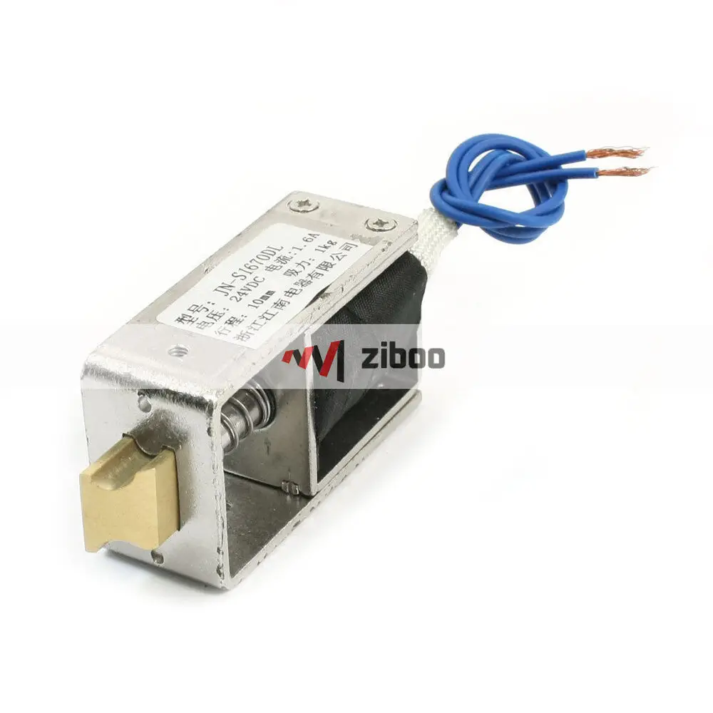 JF- S1670DL DC 24 в 1,6 а ход 1 кг силы открытая рама актуатор дверной замок ⑥ kd