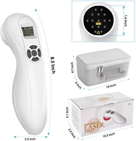 home use medical pain relief semiconductor low level cold laser therapy device with lcd screen