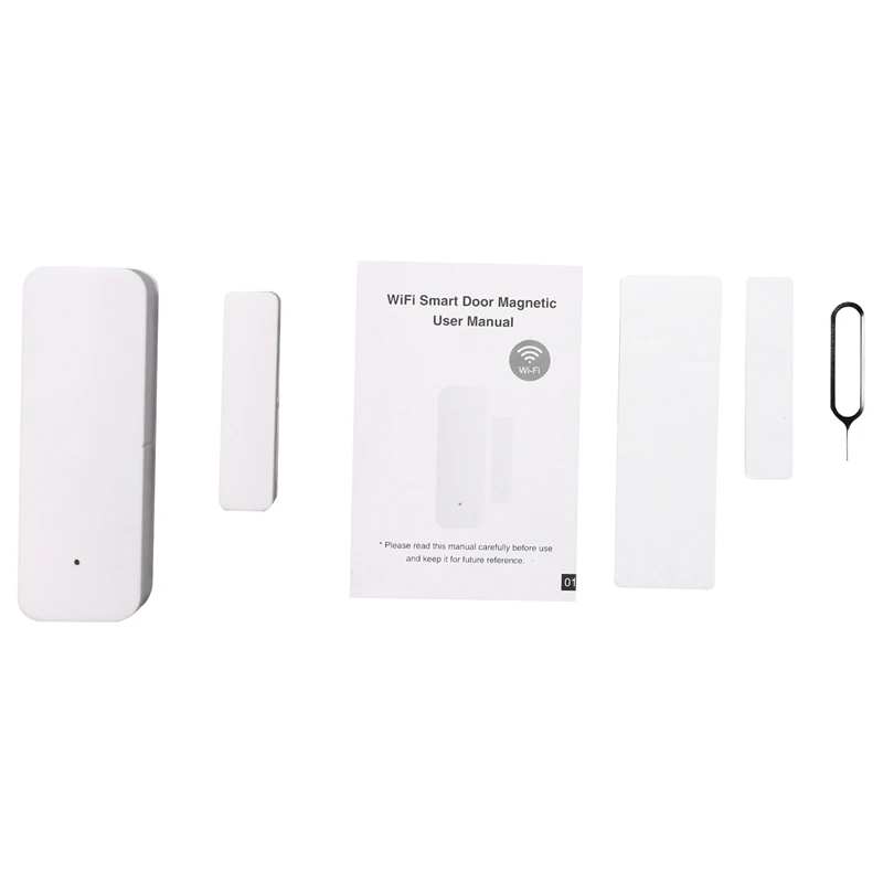 

Tuya Smart Wifi Door Sensor Door Open / Closed Detectors Compatible Works With Alexa Google Home IFTTT Tuya APP