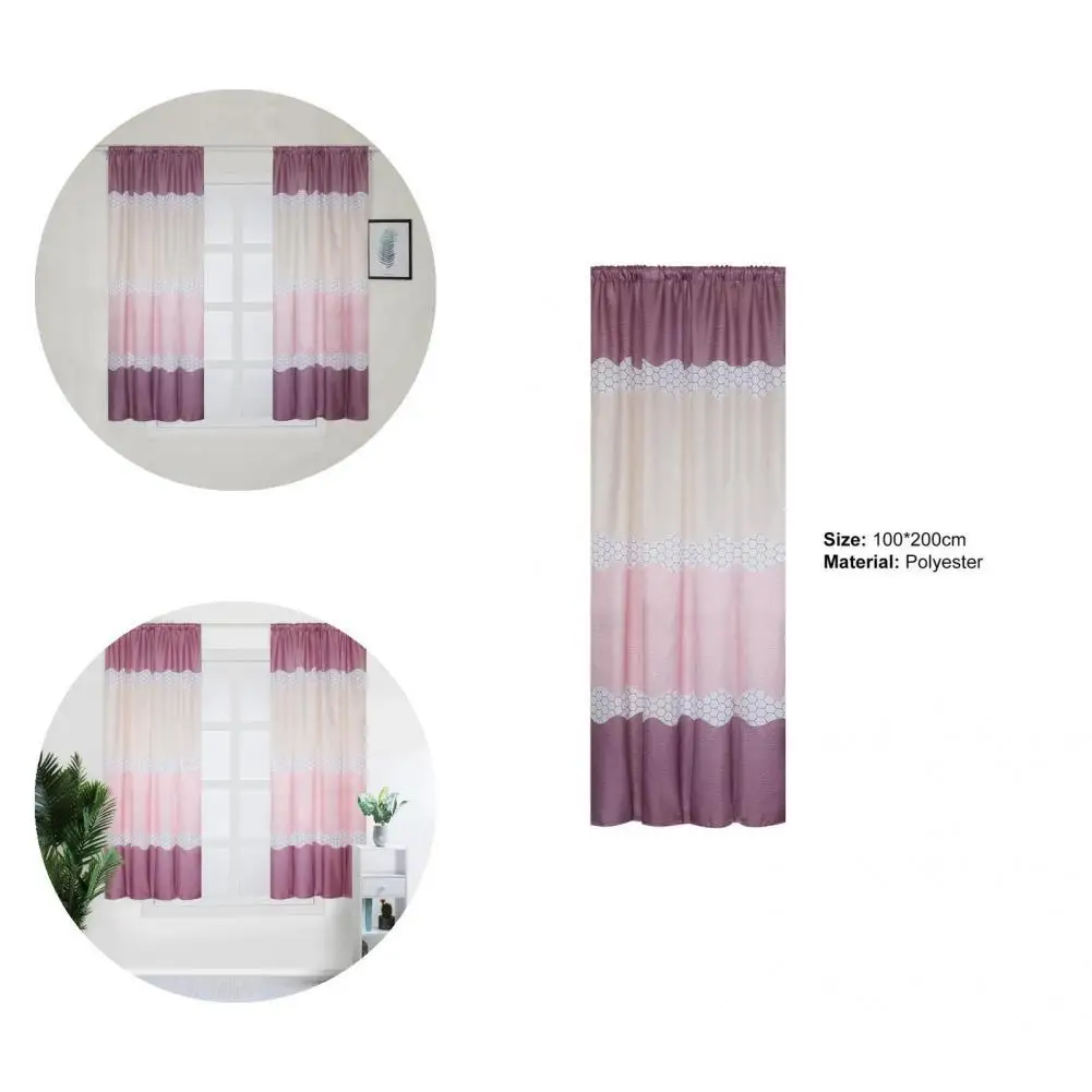 

Utility Printing Long-lasting Bedroom Window Blackout Side Curtain Home Decoration Side Window Curtain Window Panel