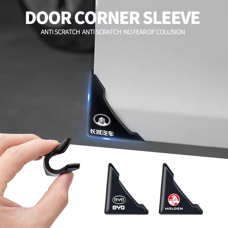 Автомобильные накладки на углы дверей, защита от столкновений, дверной бампер, наклейки против царапин для Mitsubishi Asx Outlander 3 Xl l200 EX10