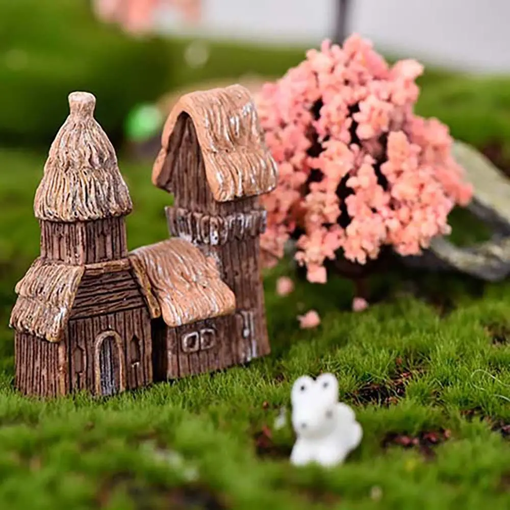 

Furry Fairy Garden Micro Landscape Gift Pastoral DIY Miniature Background Decoration Figurine House Knickknacks