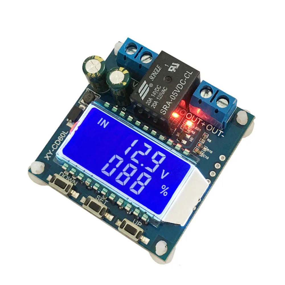 Модуль управления 6-60 В регулируемые параметры фиксирование перегрузки пластик