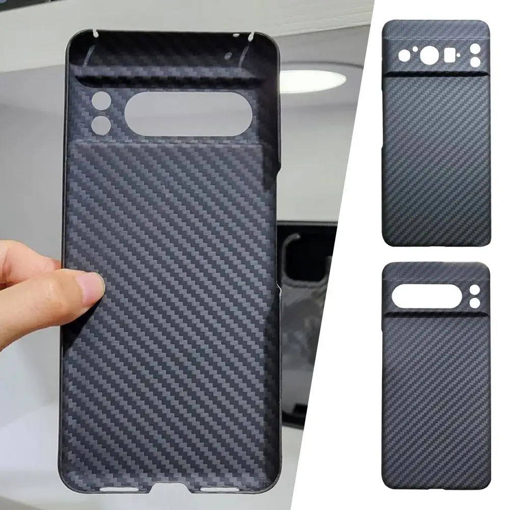 

For Google Pixel 8pro Case Carbon Fiber Military Grade Bumpers Armor Cover Aramid Fiber Ultra-thin For Google Pixel 8 5G Ca A1M2