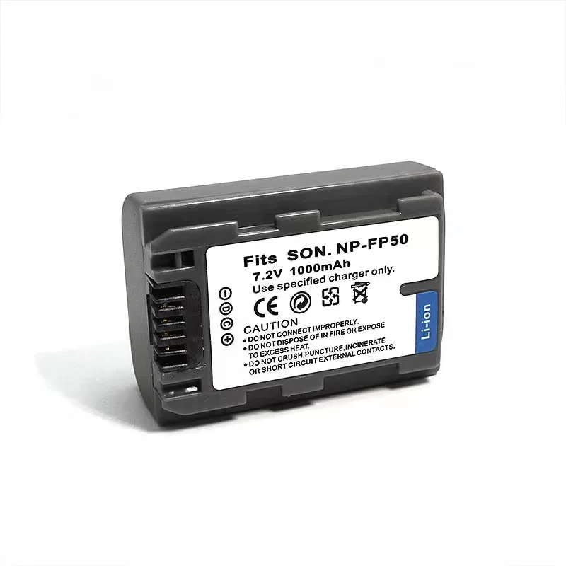 

NP FP50 Camera Battery + LCD Dual Charger Alpha Lithium-Ion