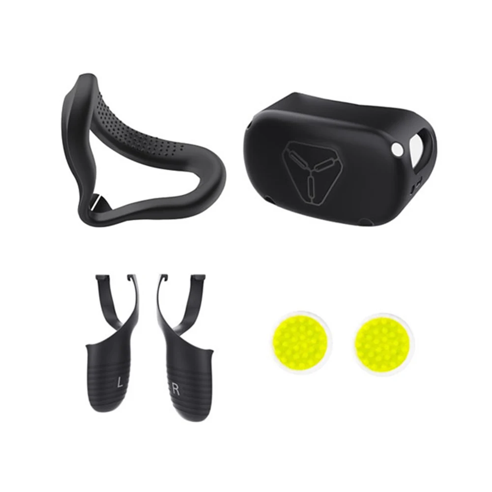 

VR Controller Covers Lens Skin Knuckle Strap Kit for Oculus Quest 2 Accessories Replacement Part Children Gift
