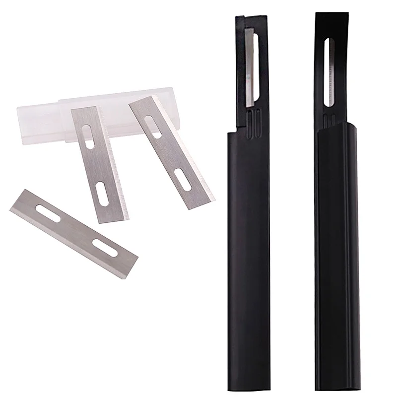 

Leather Skiving Knife Leather Craft Groove Carving Knife DIY Seams Tool Leather Safety Cutting Knife Leathercraft Handmade Tools