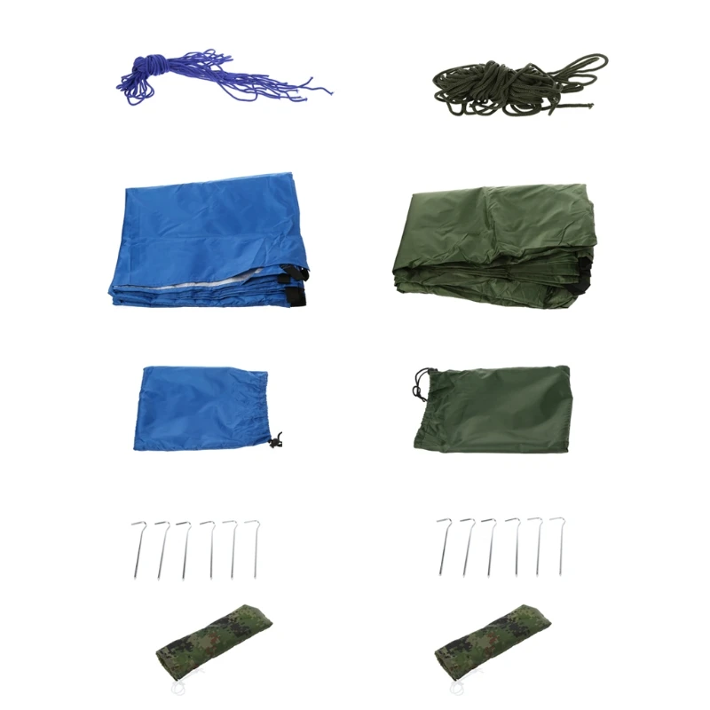 

Сверхлегкий подвесной гамак, портативная водонепроницаемая палатка для кемпинга, коврик с навесом