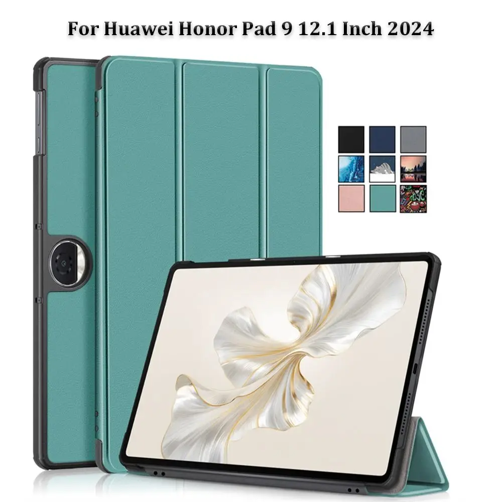 Чехол для планшета чехол Huawei Honor Pad 9 12 1 дюйма 2024 трехскладной портативный