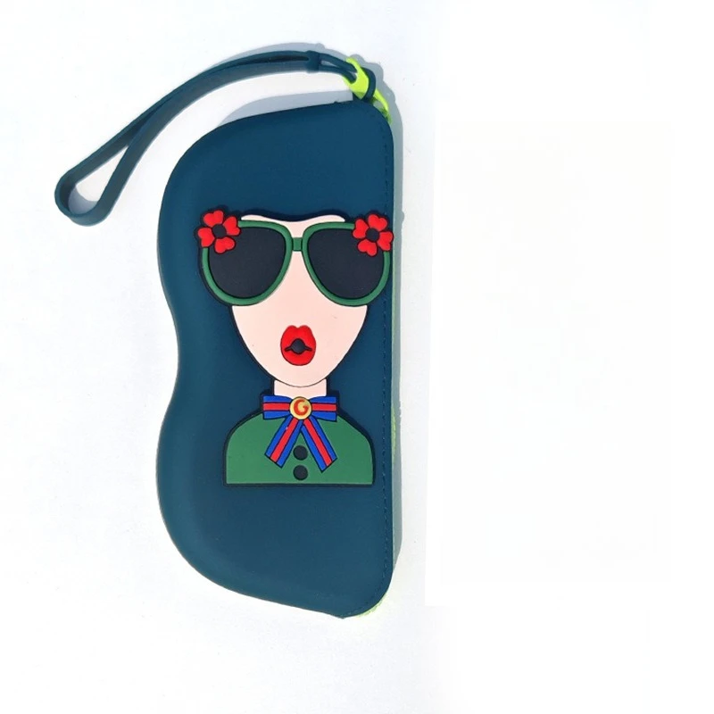 

Портативная силиконовая сумка для очков