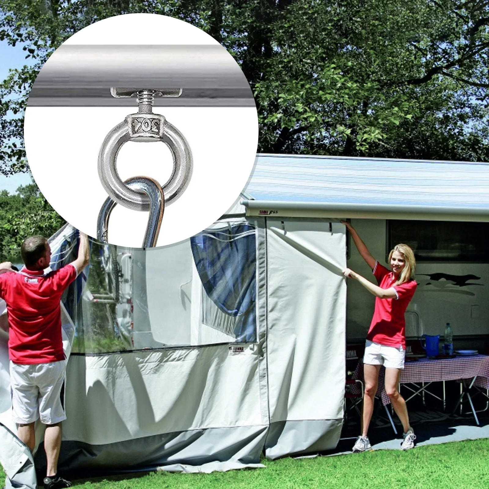 2 шт. рельсовые гайки для крепления