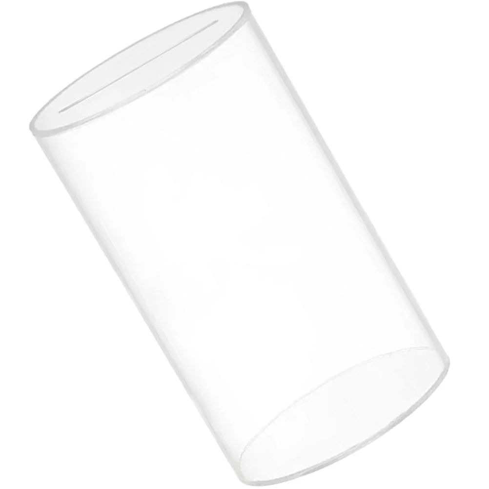 

Bank Piggy Money Jar Kids Box Saving Clear Unopenable Adults Coin Acrylic Pot Banks Open Savings Break Penny Tip Cash Big Gift