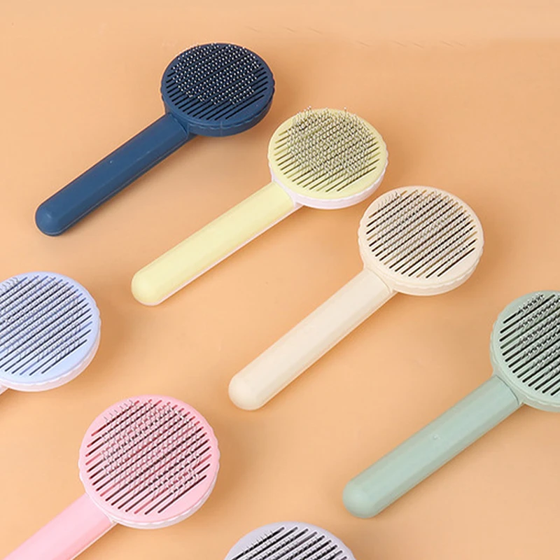 

Расческа для домашних животных, самоочищающаяся расческа для эпиляции, расческа для эпиляции, аксессуары для кошки