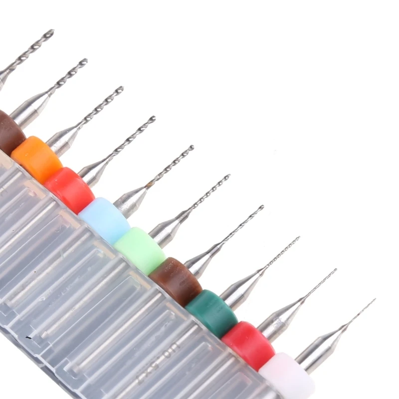 X37E 10 шт. печатная плата карбидные микросверла инструмент 0 3 мм до 1 2 новый