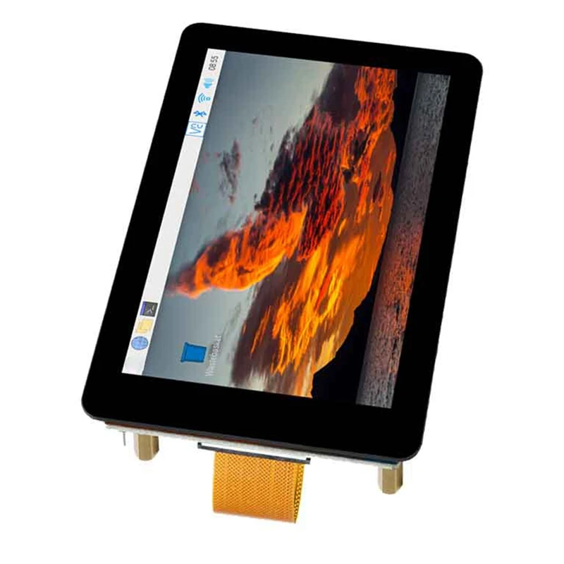 4-дюймовый IPS сенсорный экран монитор для Raspberry Pi 4B/3B + DSI ЖК-экран 480X800 емкостный |
