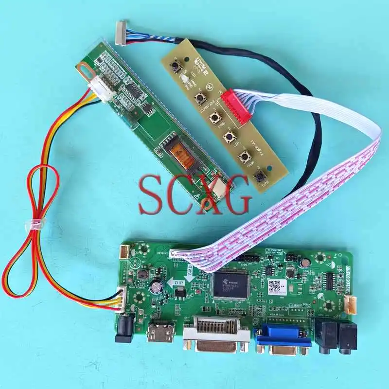 

For B133EW01 LTN133AT07 LTN133AT08 Laptop Screen Controller Board 1280*800 LVDS 20 Pin HDMI-Compatible VGA DVI 1-CCFL Kit 13.3"